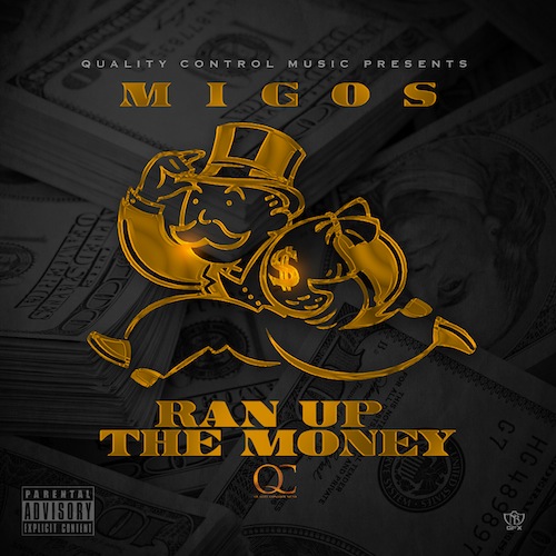 ran up the money
