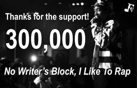 no writers block, i like to rap