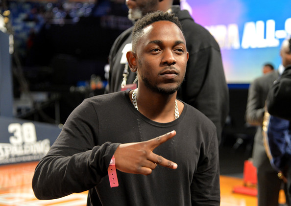 Kendrick+Lamar+Celebrities+Attend+63rd+NBA+u8fgqMlEcDYl