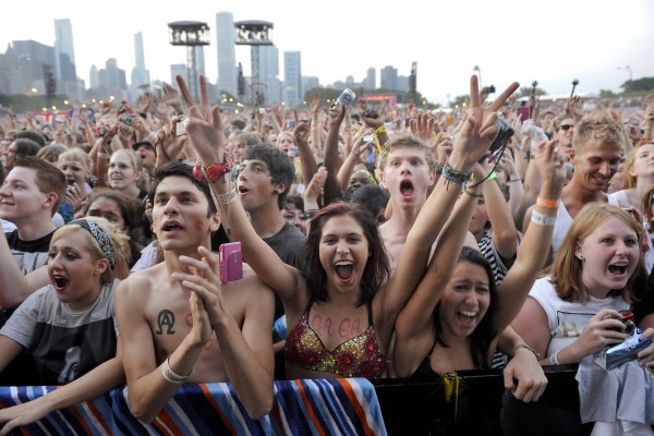 Lollapaloozafans