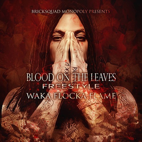 blood on the leaves
