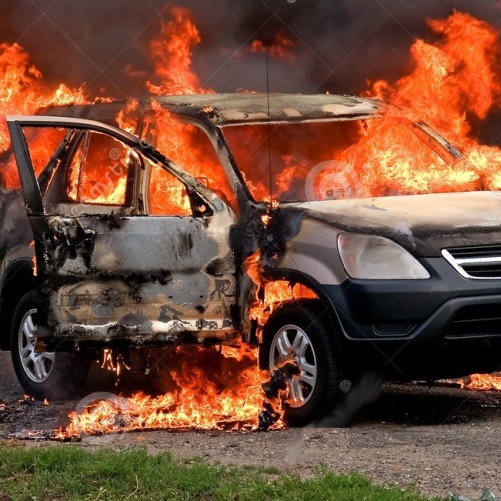 car fight