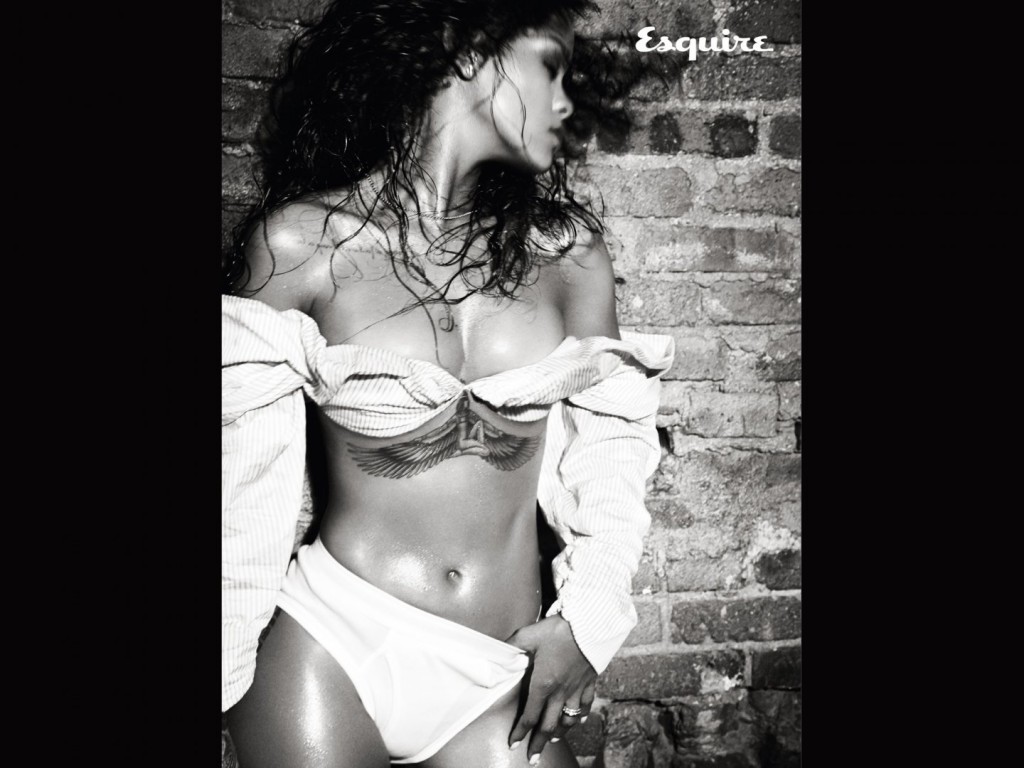 Wet Rihanna Covers Esquire Magazine