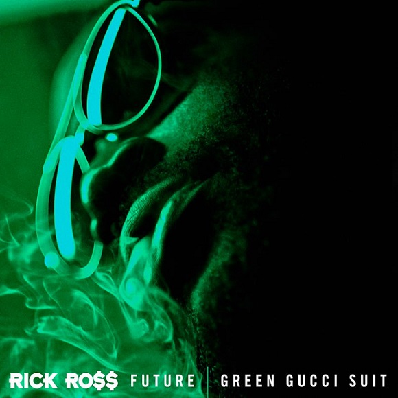 green gucci suit
