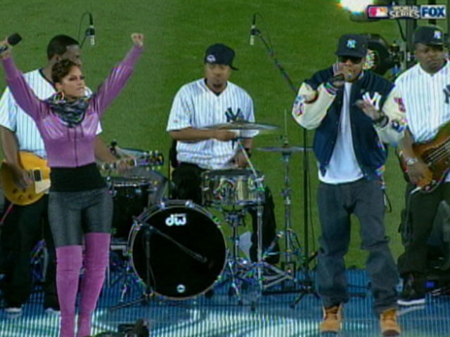 Jay-Z, Alicia Keys rock Yankee Stadium