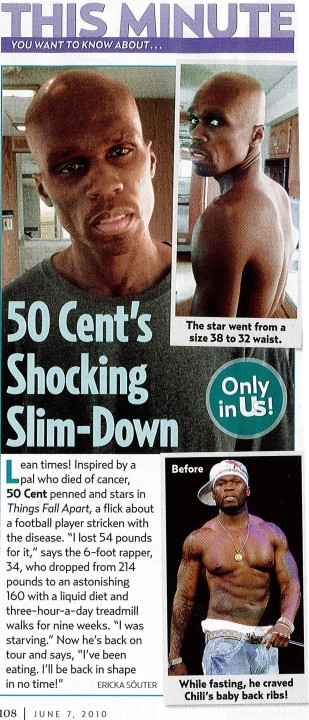 50 Cent Lost 50 Pounds For Movie Role - Rap Radar