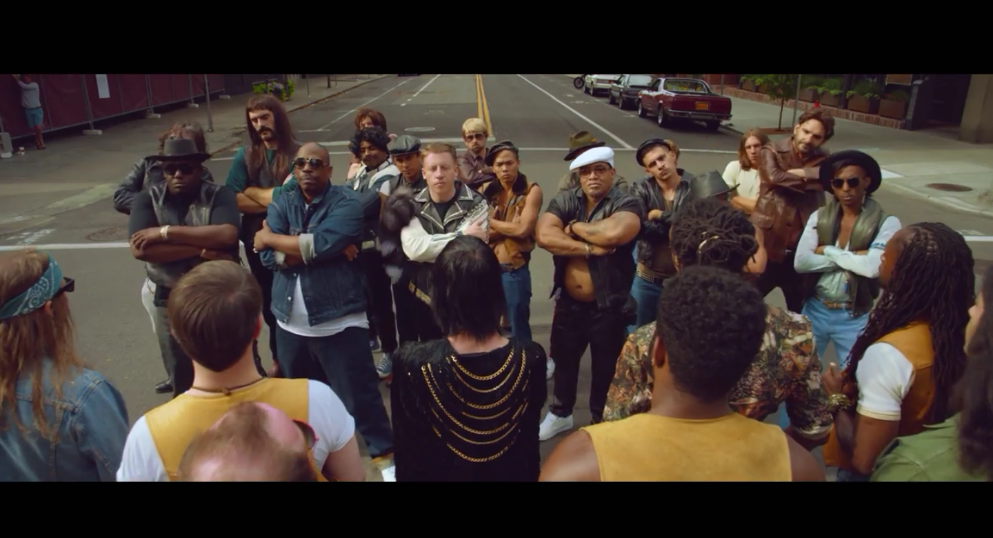 New Video: Macklemore & Ryan Lewis Ft. Eric Nally, Kool Moe Dee, Melle Mel,  & Grandmaster Caz​ “Downtown” - Rap Radar