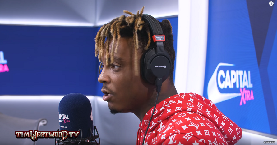 Juice WRLD Freestyles to 'Lose Yourself' by Eminem! 